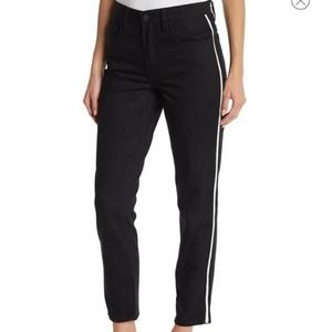 Blank NYC Jeans 25 Womens Black The Rivington Beatles High Rise Tapered Pants